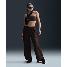 Nike HM9054-220 Kahverengi Sportswear Collection Twill Track Pants Kadın Eşofman Altı