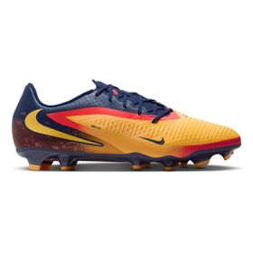 Nike HQ2314-800 Phantom 6 Low Academy FG/MG Turuncu Lacivert Futbol Erkek Krampon