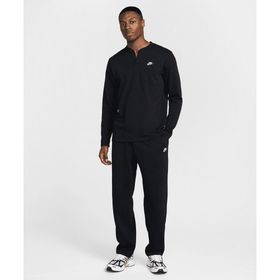 Nike HQ4422-010 Club French Terry Open-Hem Pants Siyah Erkek Eşofman Altı