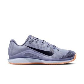 Nike HQ6026-400 Vapor 12 Toprak Kort Gri Erkek Tenis Ayakkabısı