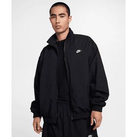 Nike HQ6109-010 Club Oversized Woven Track Siyah Erkek Ceket