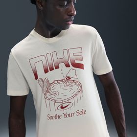 Nike HQ9264-110 Tee OC FB GFX Bej Erkek T-Shirt