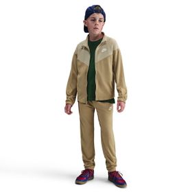 Nike HQ9315-297 Fall Full-Zip Yeşil Günlük Çocuk Eşofman Takımı