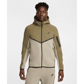 Nike HV0949-222 Tech Full-Zip Windrunner Hoodie Yeşil Erkek Sweatshirt