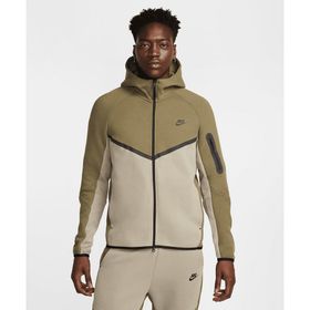 Nike HV0949-222 Tech Full-Zip Windrunner Hoodie Yeşil Erkek Sweatshirt