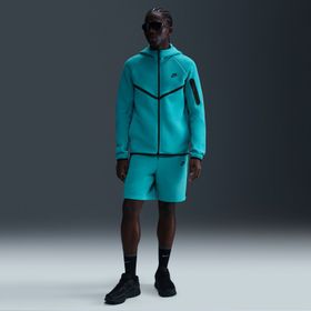 Nike HV0949-345 Tech Fleece FZ Windrunner Hoodie Mavi Erkek Sweatshirt