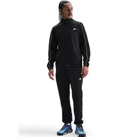 Nike HV1444-010 Sportswear Club Poly-Knit Siyah Günlük Stil Erkek Eşofman Takımı
