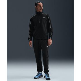 Nike HV1444-010 Sportswear Club Poly-Knit Siyah Günlük Stil Erkek Eşofman Takımı