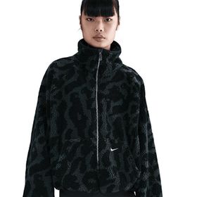 Nike HV2070-010 Siyah Sportswear High-Pile Fleece Jacket Kadın Ceket