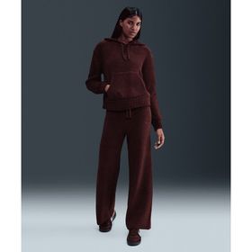 Nike HV2766-619 Bordo Sportswear Phoenix Cozy Bouclé Slim Knit Pants Kadın Eşofman Altı