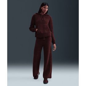 Nike HV2766-619 Bordo Sportswear Phoenix Cozy Bouclé Slim Knit Pants Kadın Eşofman Altı