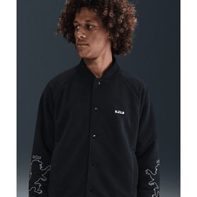 Nike HV3498-010 Siyah LeBron Standard Issue Therma-FIT Filled Jacket Erkek Ceket
