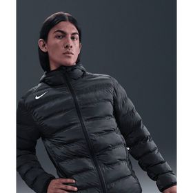 Nike HV3507-010 Siyah Total 90 Therma-FIT Soccer Puffer Jacket Erkek Mont