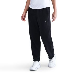 Nike HV3707-010 Siyah One Therma-Fit Mid-Rise Fleece Polar Kadın Antrenman Eşofman Altı