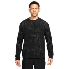 Nike HV3805-010 Siyah Primary Therma-FIT Versatile Crew Erkek Sweatshirt