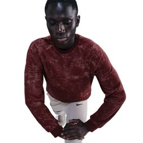 Nike HV3805-619 Kırmızı Primary Therma-FIT Versatile Crew Erkek Sweatshirt