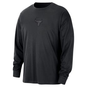 Nike HV5438-010 Chicago Bulls NBA Courtside Premium Essential Siyah Basketbol Erkek Sweatshirt