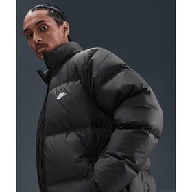 Nike IB2975-010 Siyah Sportswear Club Therma-FIT Puffer Jacket Erkek Mont