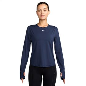 Nike IB9403-410 Mavi One Classic Dri-Fit Kadın Antrenman T-Shirt