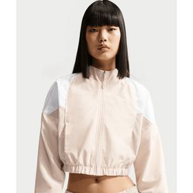 Nike IF0216-103 Bej Sportswear Shrunken Track Jacket Kadın Ceket