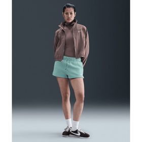 Nike IF2132-017 Sportswear Phoenix Fleece Mid-Rise Shorts Yeşil Kadın Şort