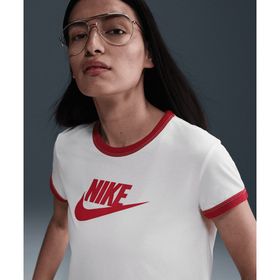 Nike IF4072-133 SS Ringer Tee Vintage Run Bej Kadın T-Shirt