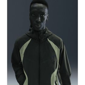 Nike IH8461-355 Tech Dri-Fit Woven Color-Block Windrunner Loose Yeşil Erkek Ceket