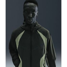 Nike IH8461-355 Tech Dri-Fit Woven Color-Block Windrunner Loose Yeşil Erkek Ceket