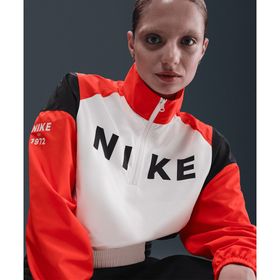 Nike IH8478-133 Sportswear Woven Lightweight Pull-Over Top Turuncu Kadın Sweatshirt