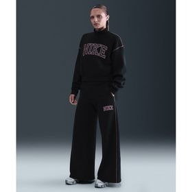 Nike IM7492-010 Siyah Sportswear Phoenix Fleece Wide-Leg Sweatpants Kadın Eşofman Altı