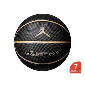 Nike J.100.8253.051 Siyah Jordan Legacy 2.0 8P Deflated Basketbol Topu