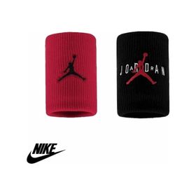 Nike J1007579636OS Jordan Jumpman Terry Wrist Bands 2 Adet Kırmızı Unisex Antrenman Bileklik