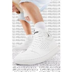 Nike Jordan Access Jumpman Leather Sneaker Hakiki Deri Bilekli Beyaz Spor Ayakkabı