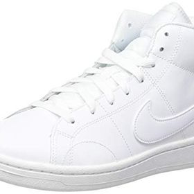 Nike Kadın Court Royale 2 Mid spor ayakkabı, Beyaz, 36.5 EU