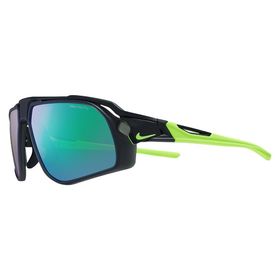 Nike M FV2391 010 59 Flyfree Outdoor Yeşil Aynalı Değiştirilebilir Camlı Siyah Unisex Güneş Gözlüğü