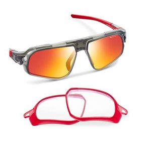 Nike M FV2391 060 59 Flyfree Outdoor Kırmızı Aynalı Değiştirilebilir Camlı Füme Unisex Güneş Gözlüğü