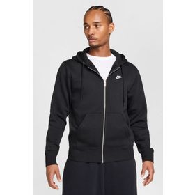 Nike M NK Club BB FZ Hoodie Siyah Erkek Sweatshirt