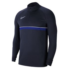 Nike M Nk Df Acd21 Dril Top Lacivert Erkek Antrenman Uzun Kollu Tişört