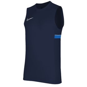 Nike M Nk Df Acd21 Top Sl Mavi Erkek Futbol Antrenman Tişörtü