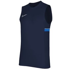 Nike M Nk Df Acd21 Top Sl Mavi Erkek Futbol Antrenman Tişörtü