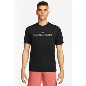 Nike M NK DF TEE DB Pro Kısa Kollu Siyah Erkek T-shirt