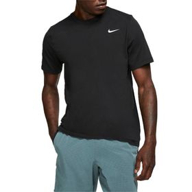 Nike M Nk Df Tee Dfc Crew Solid Siyah Erkek Antrenman Tişörtü