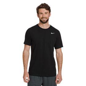 Nike M Nk Df Tee Dfc Crew Solid Siyah Erkek Antrenman Tişörtü