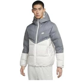 Nike M NSW SF Windrunner Erkek Gri Günlük Stil Mont