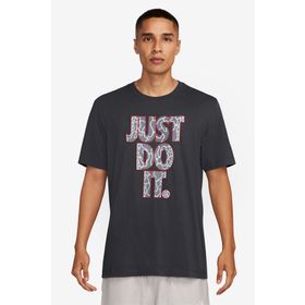 Nike M NSW TEE 12MO JDI SP24 Kısa Kollu Siyah Erkek T-shirt