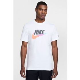 Nike M NSW TEE 6MO FTRA SP25 Kısa Kollu Beyaz Erkek T-shirt