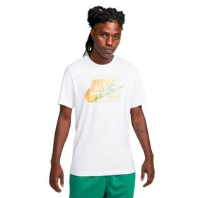 Nike M NSW TEE 6MO Futura Kısa Kollu Beyaz Erkek T-shirt
