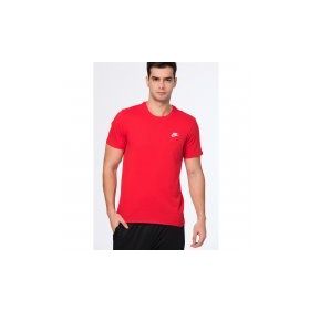 Nike M Nsw Tee Club Embrd Ftra Lacivert Erkek Tişörtü