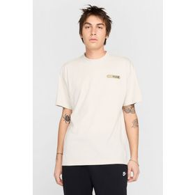Nike M NSW Tee M90 FW Connect Bej Kısa Kollu Erkek T-shirt
