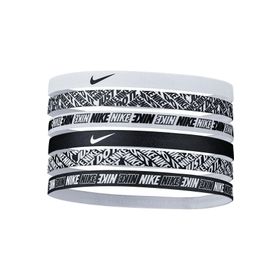 Nike N.000.2545.176.OS Printed Headbands 6PK Beyaz Antrenman Saç Bandı